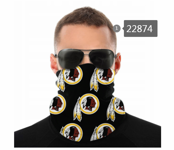 2021 NFL Washington Redskins #54 Dust mask with filter-0